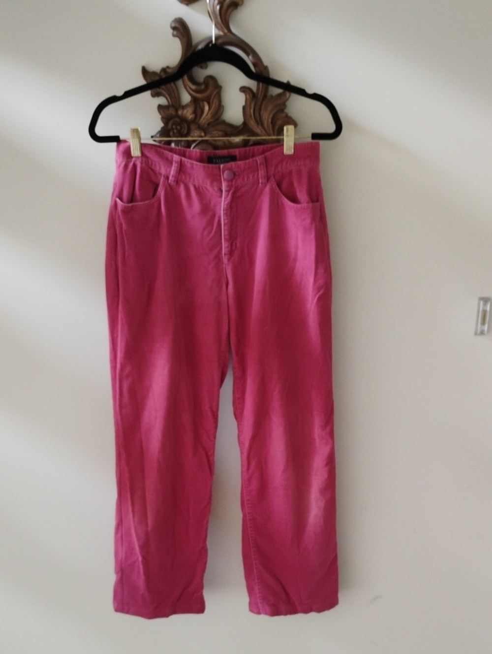 Talbots Pink Straight-Leg Velvety Soft Women's Jeans